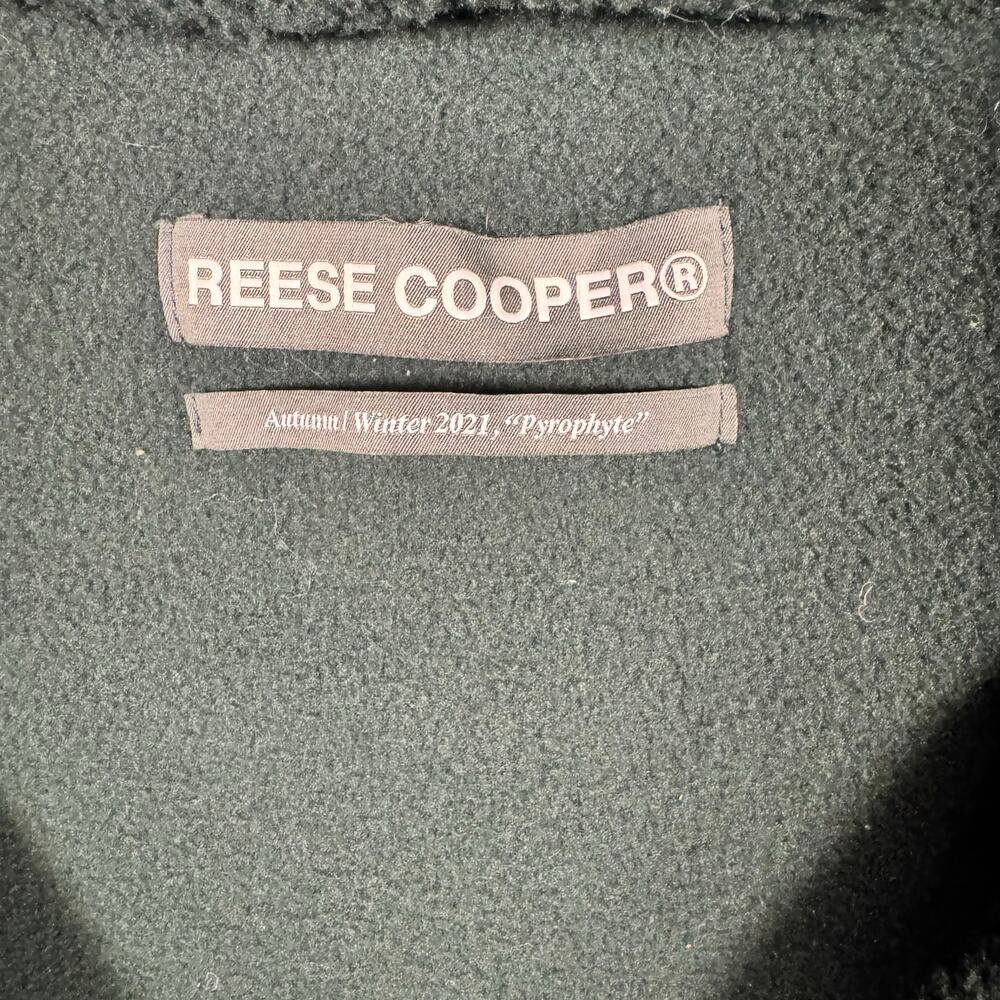 Reese Cooper Pyrophyte Fleece Jacket Dark Green Men’s Designer Streetwear - XL - Picture 9 of 11